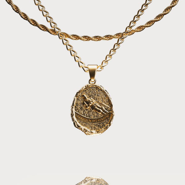 ( PRE-ORDER ) KNIGHT'S PEACE PENDANT - GOLD