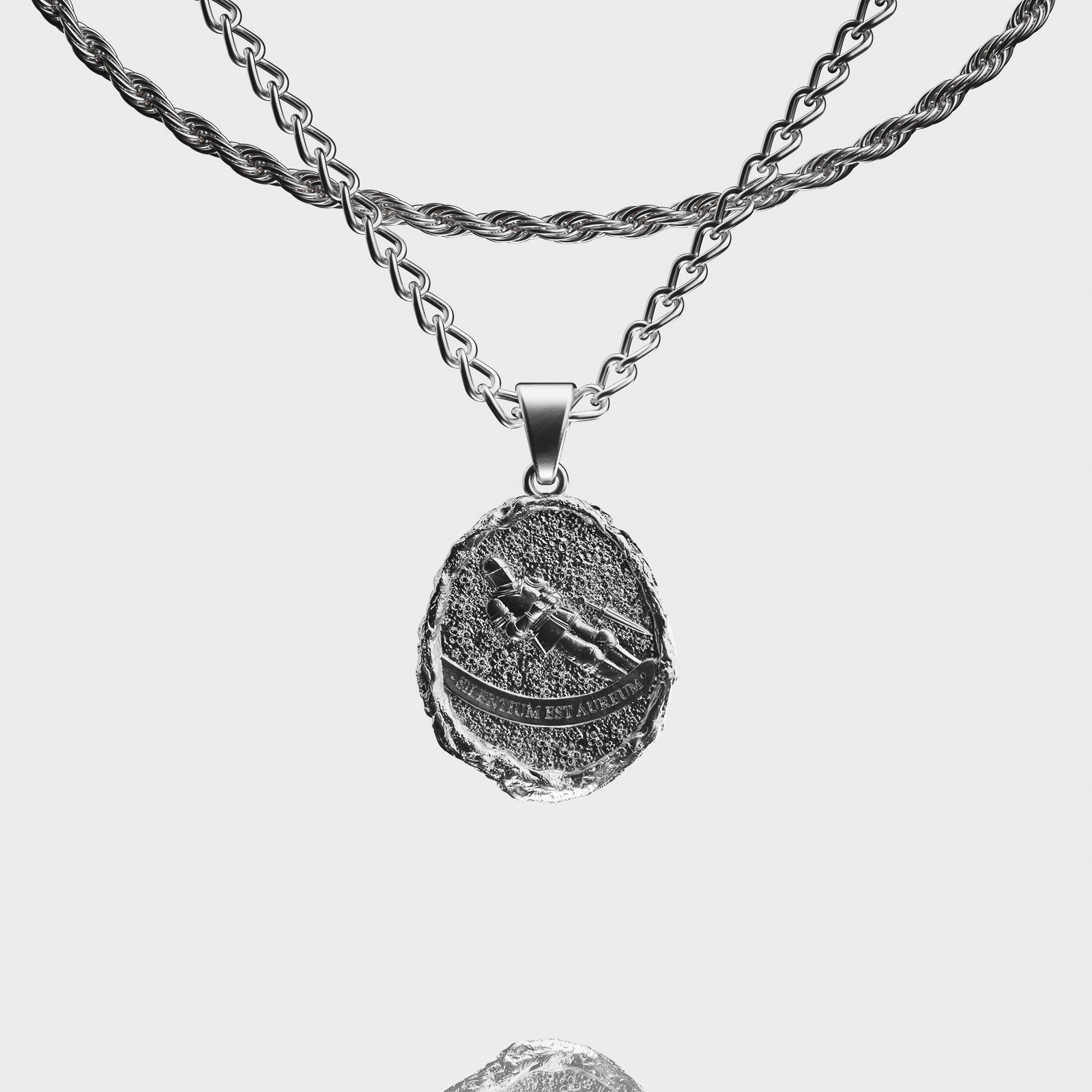 ( PRE-ORDER ) KNIGHT'S PEACE PENDANT - SILVER