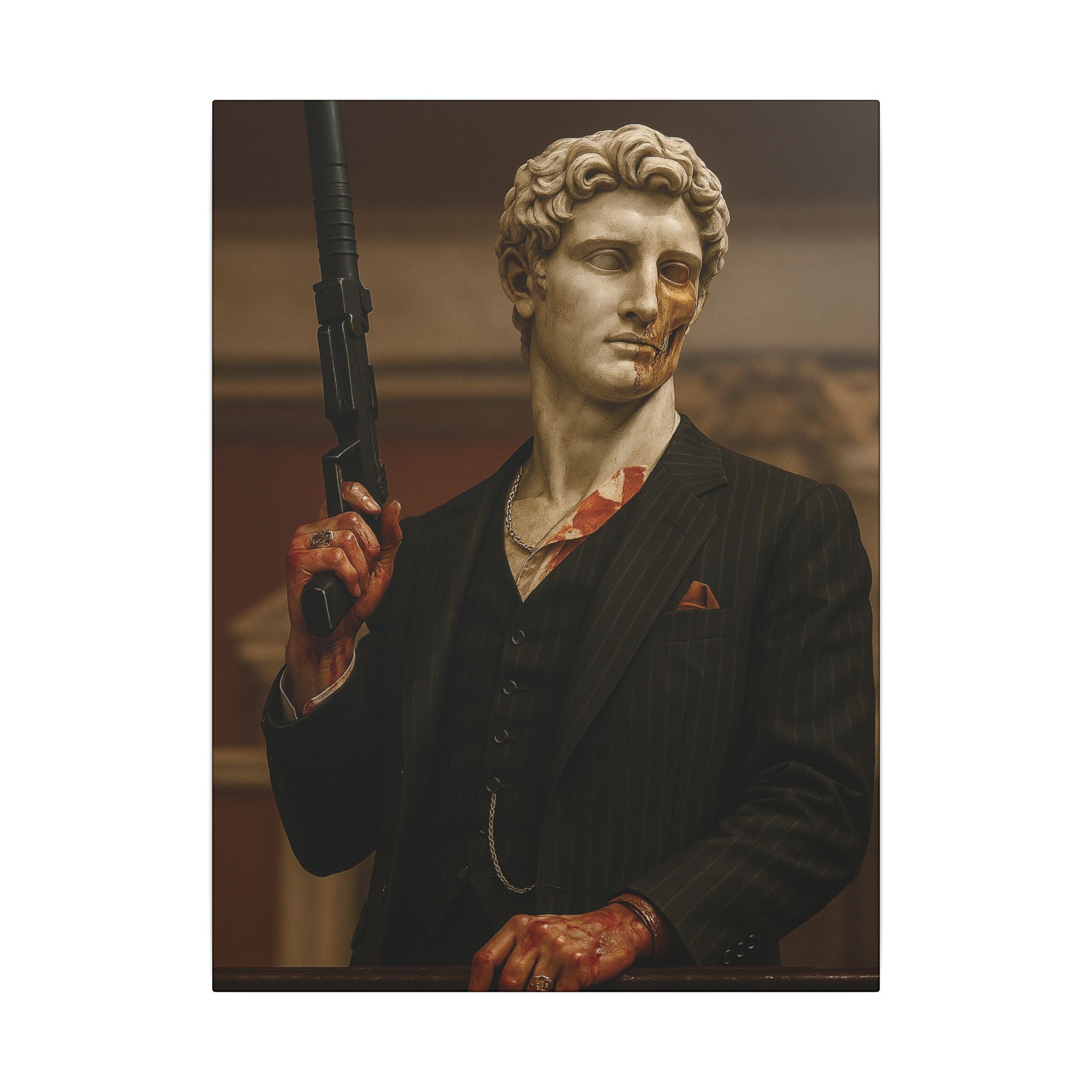 Blood & Marble Canvas