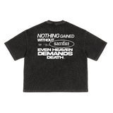 SACRIFICE VINTAGE WAFFLE TEE