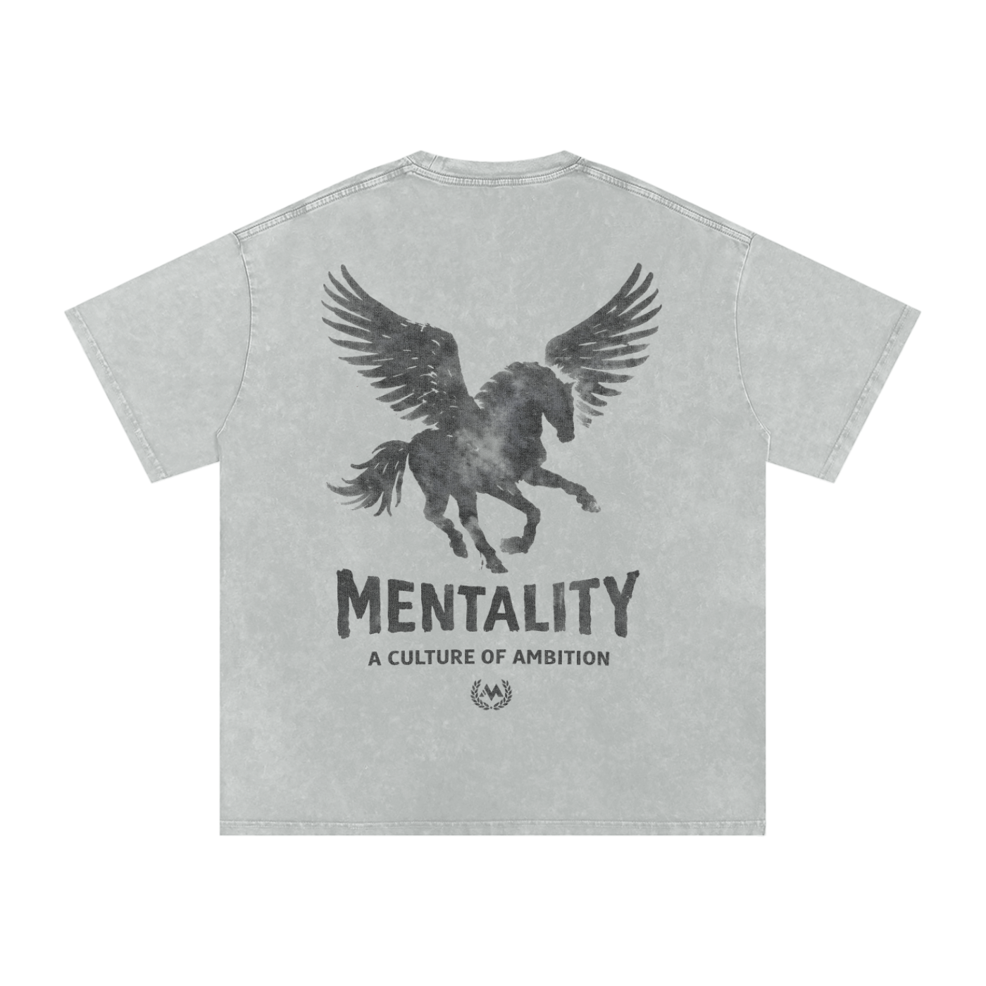 PEGASUS VINTAGE GRAY TEE