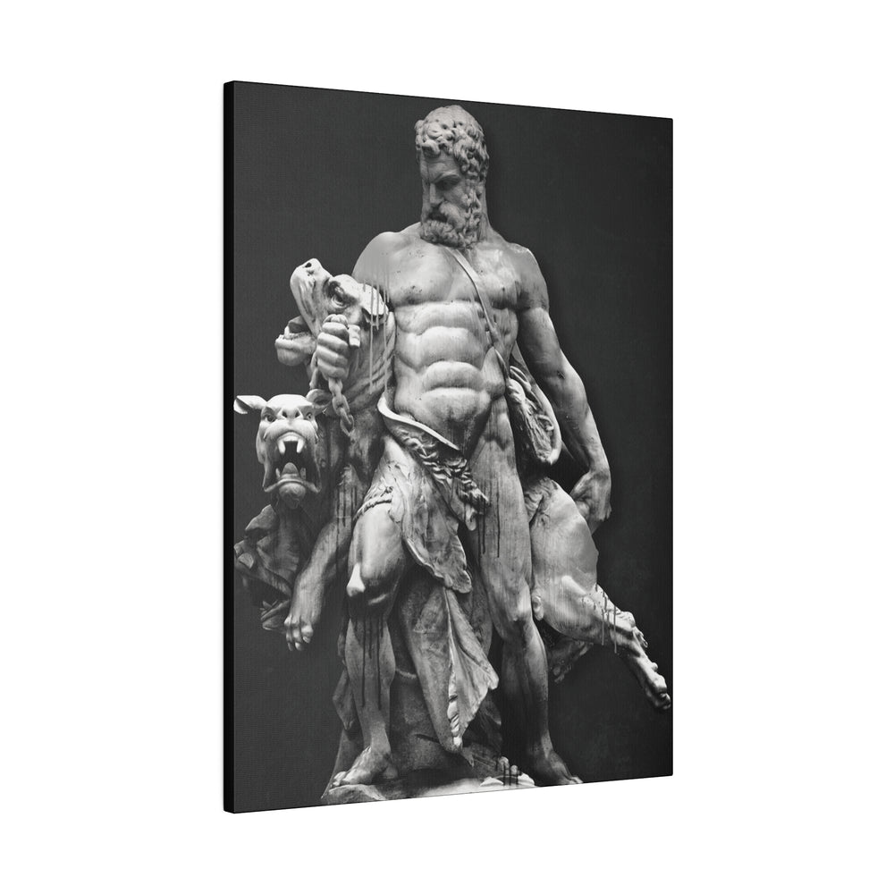 CLASSIC 'HERCULES VS CERBERUS' Canvas