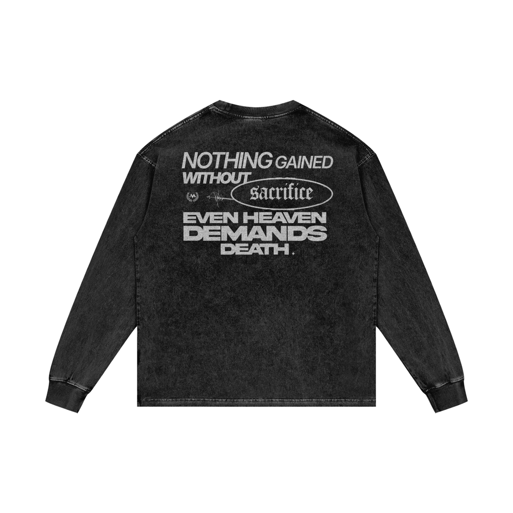 SACRIFICE ACID WASH LONG SLEEVE