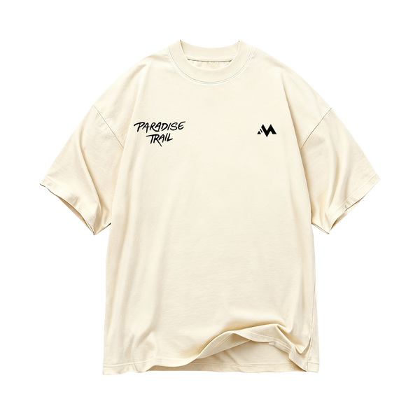 PARADISE TRAIL TEE - CREAM