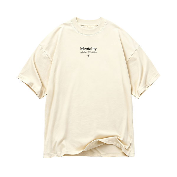 HEAVEN'S WILL TEE - CREAM
