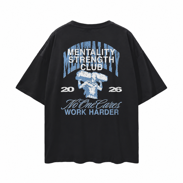 STRENGTH CLUB BLACK TEE
