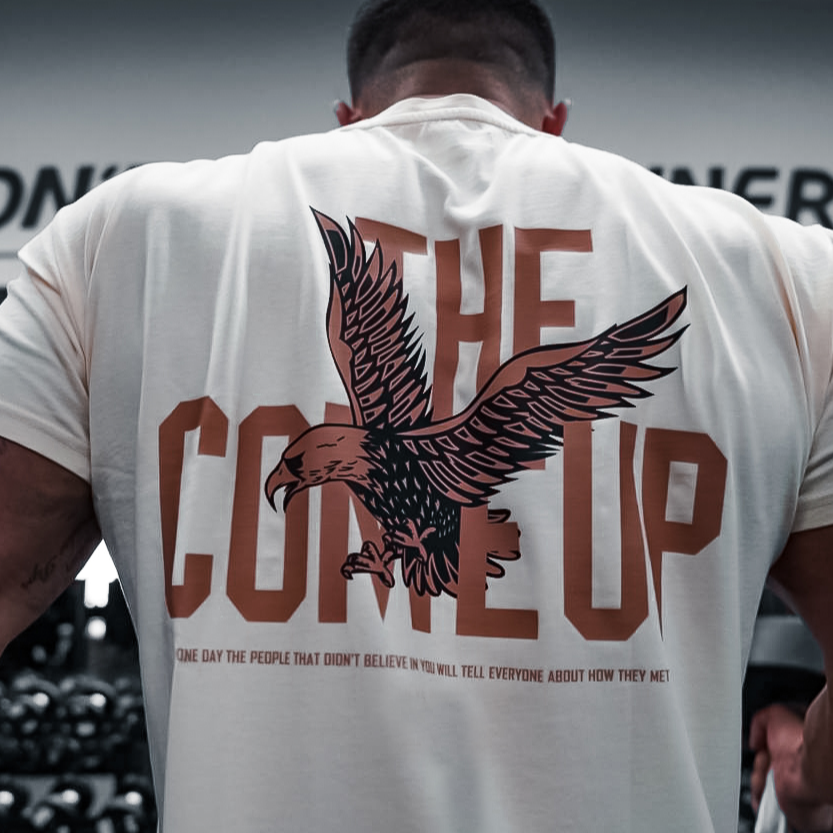 'THE COME UP' TEE - CREAM