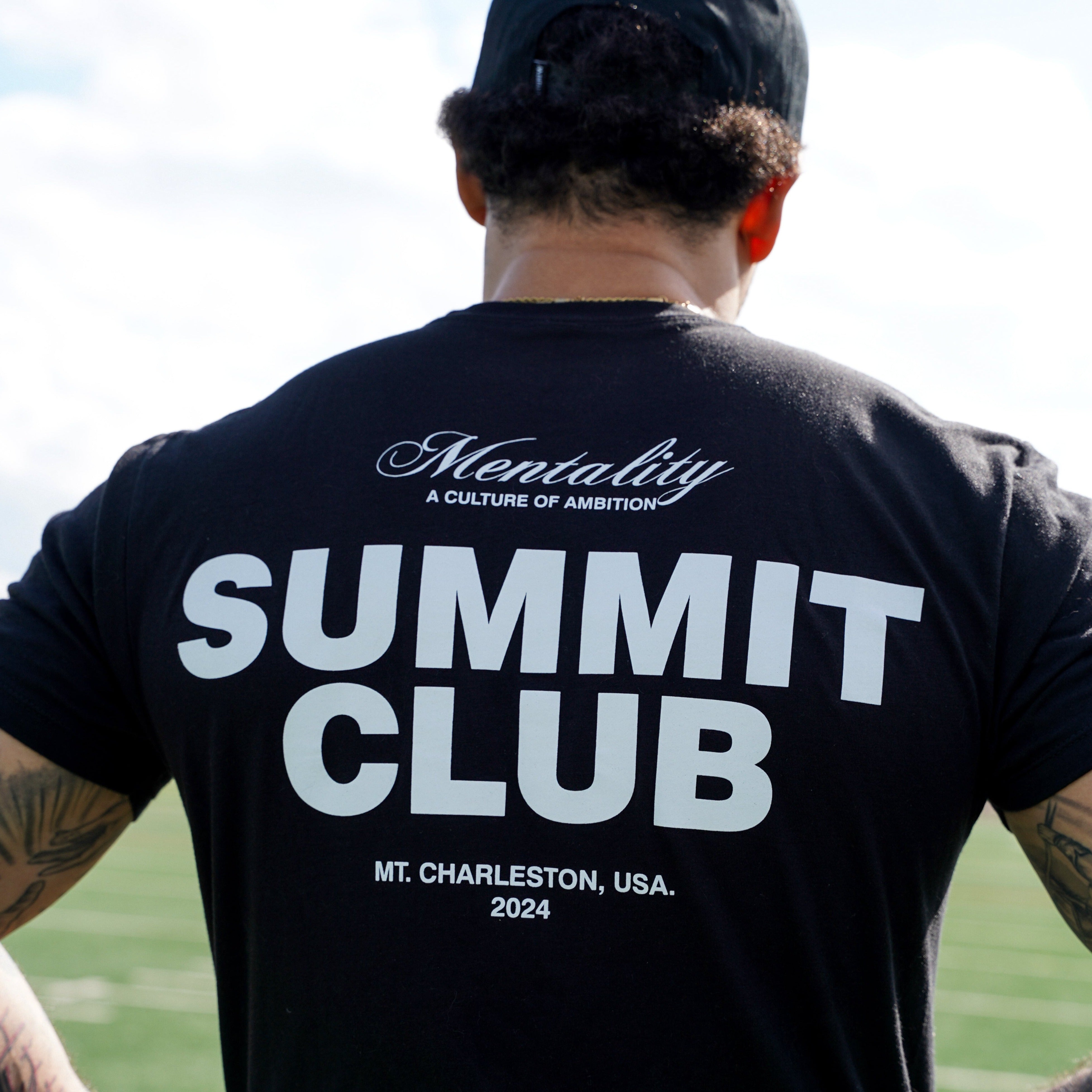 'Summit Club' Wordmark Tee