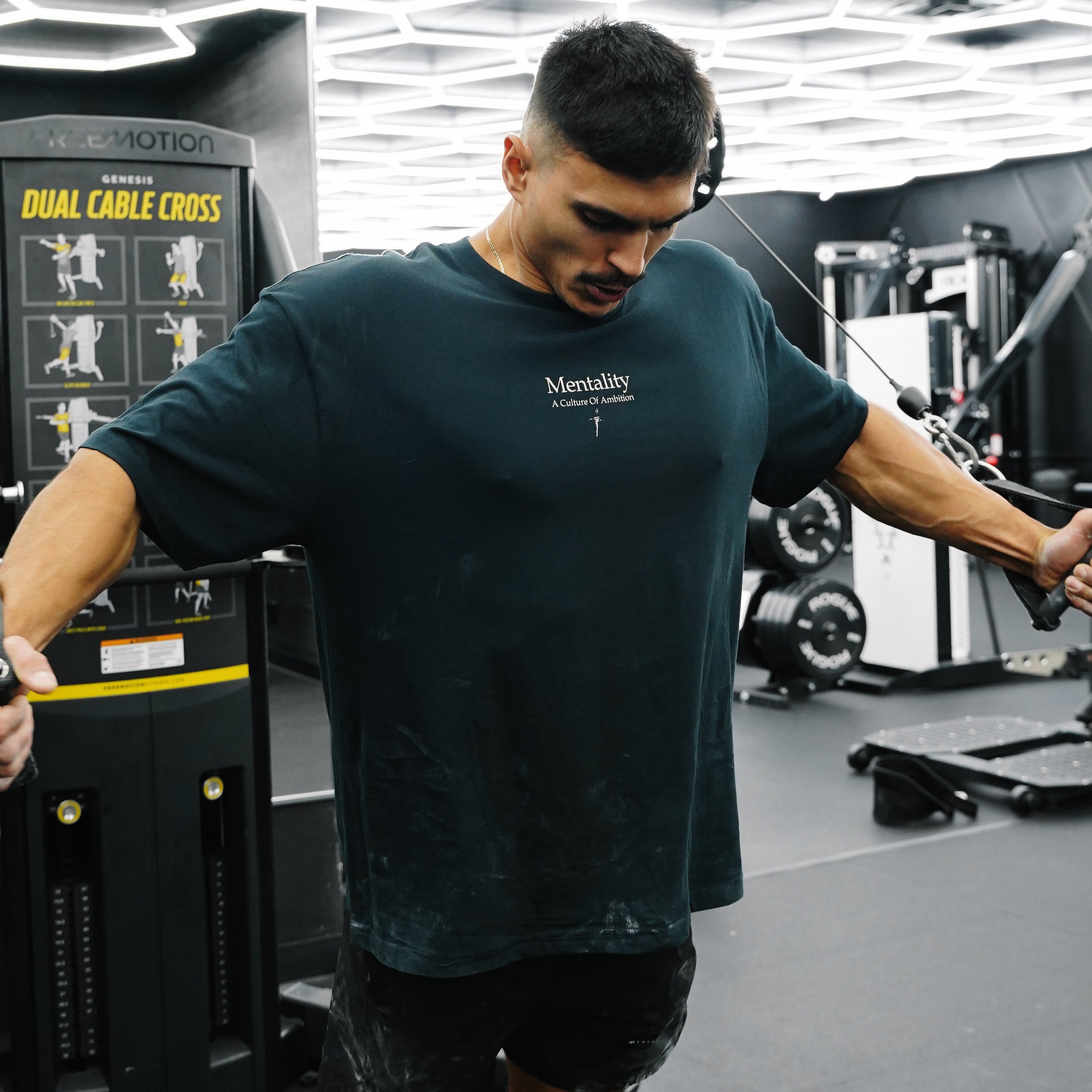 HEAVEN'S WILL TEE - NAVY