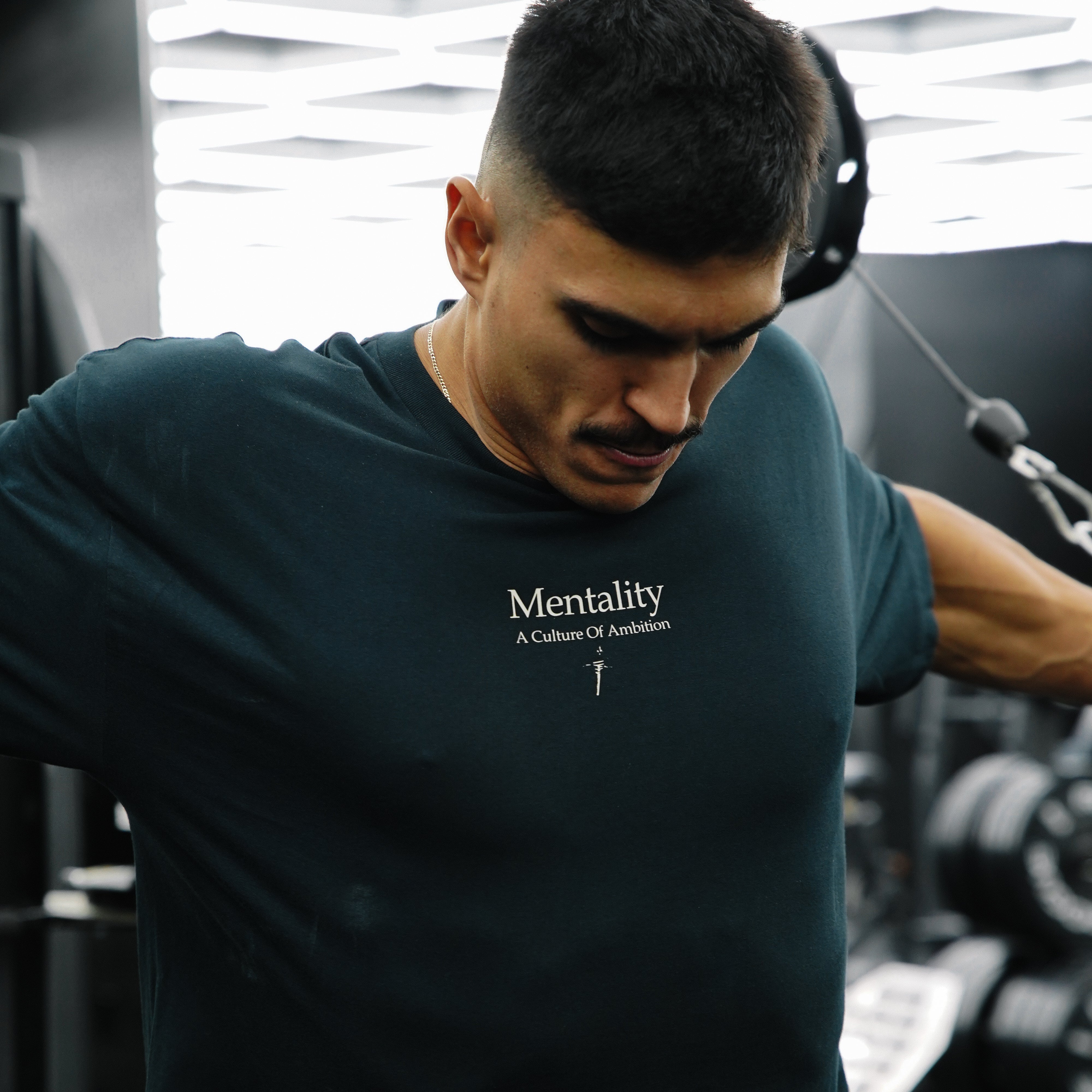 HEAVEN'S WILL TEE - NAVY