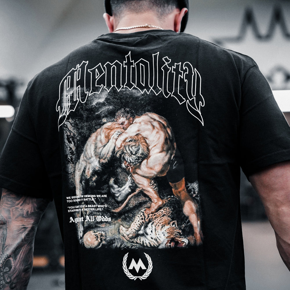 'HERCULES' TEE - BLACK