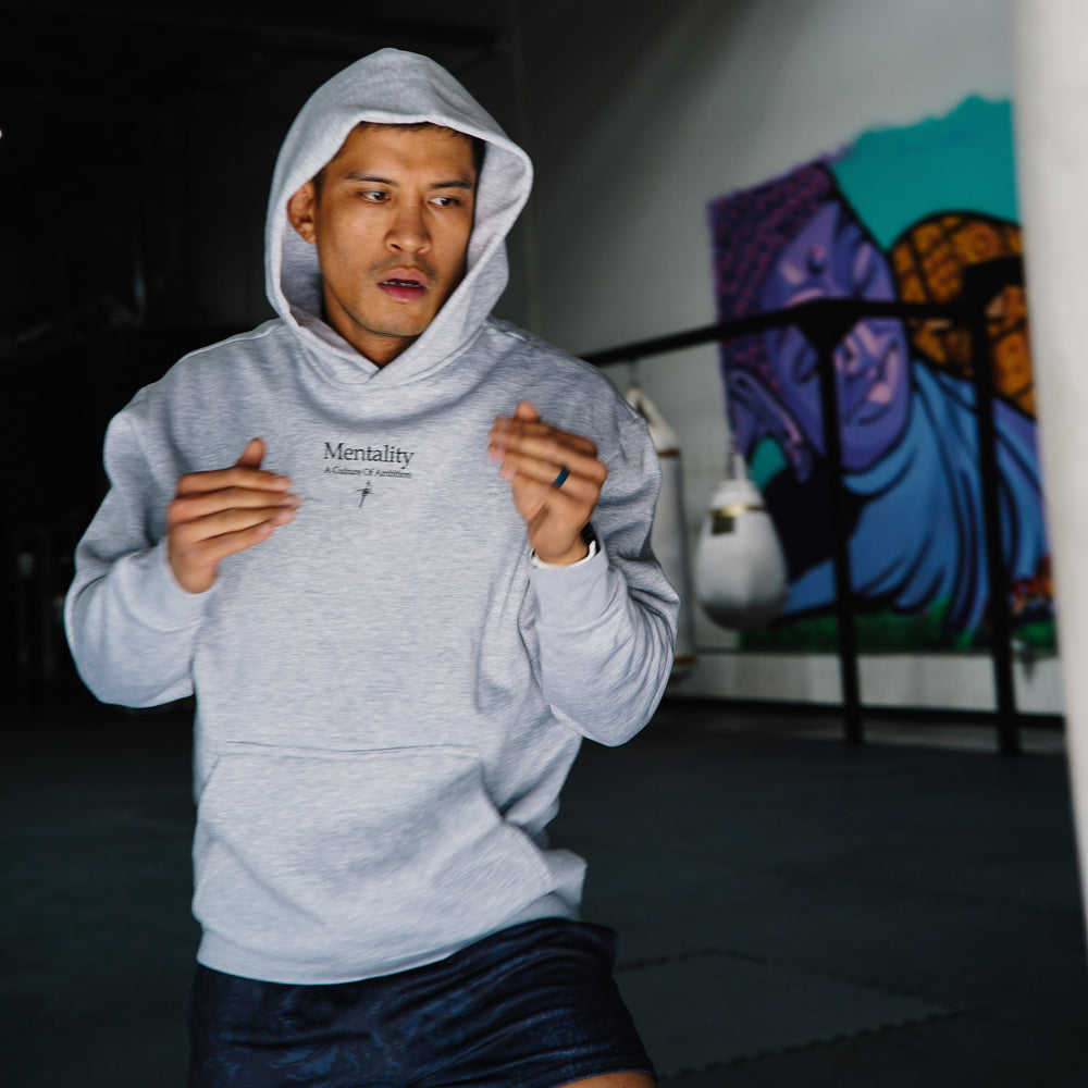 HEAVEN'S WILL HOODIE - GRAY