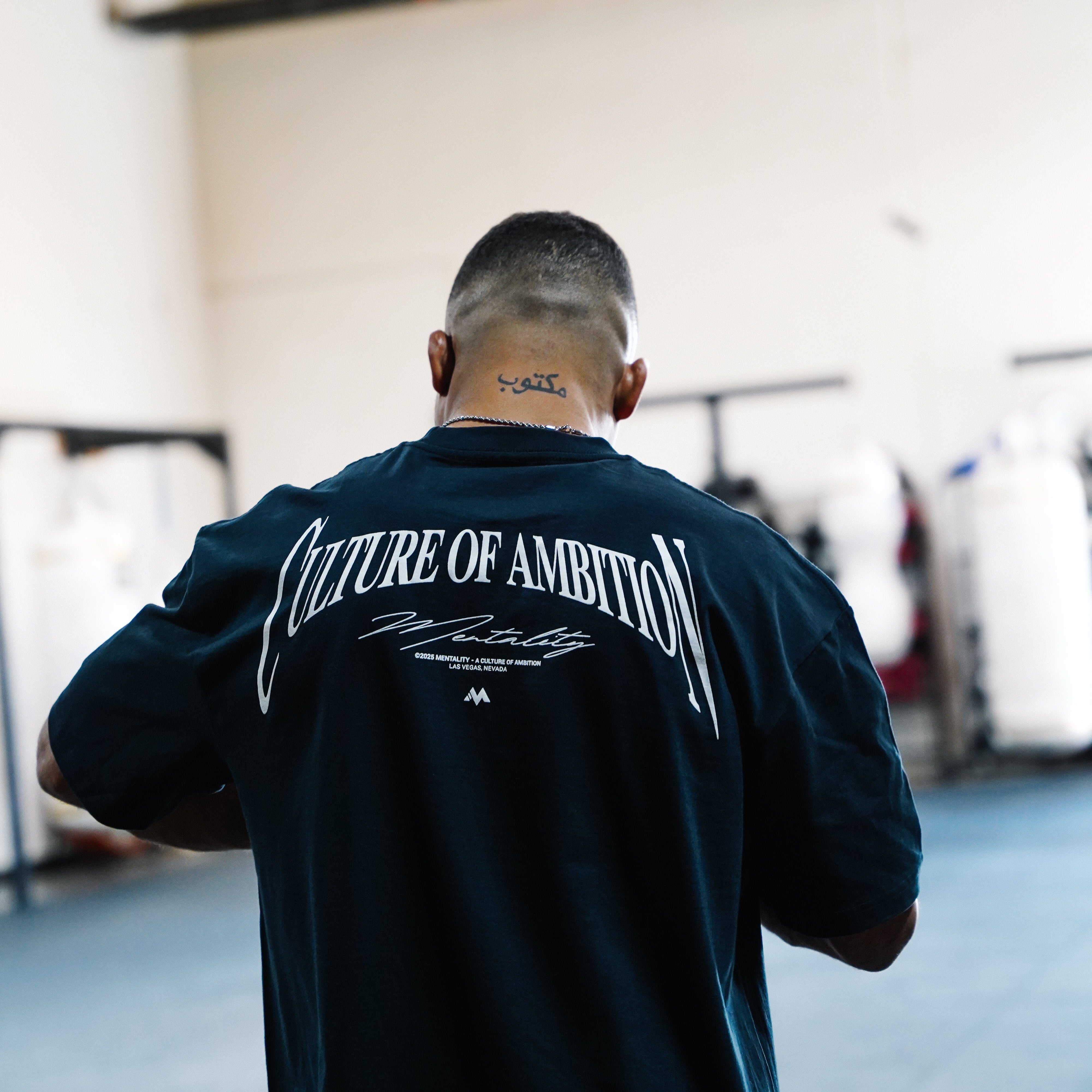 CULTURE OF AMBITION TEE - NAVY