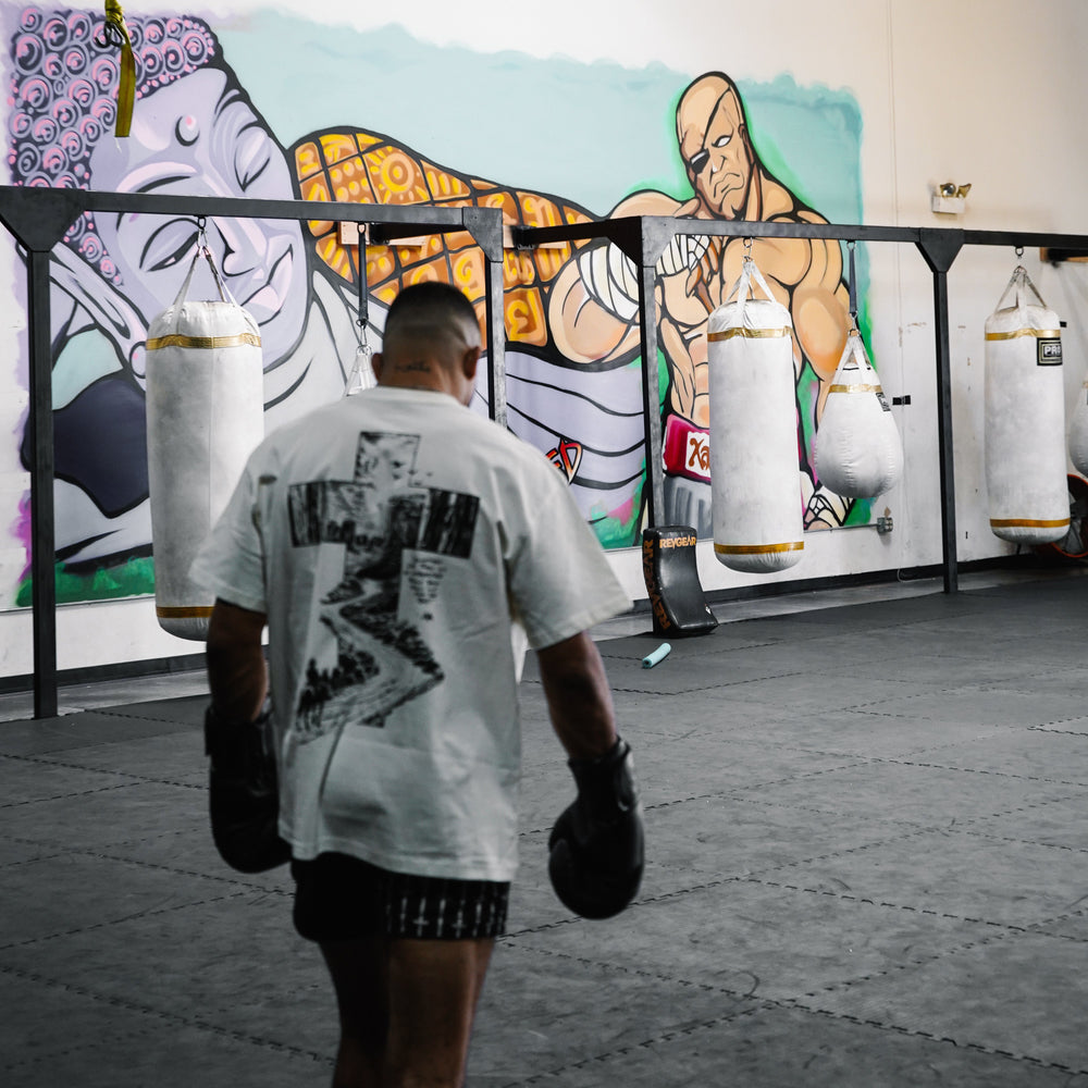 PARADISE TRAIL TEE - CREAM