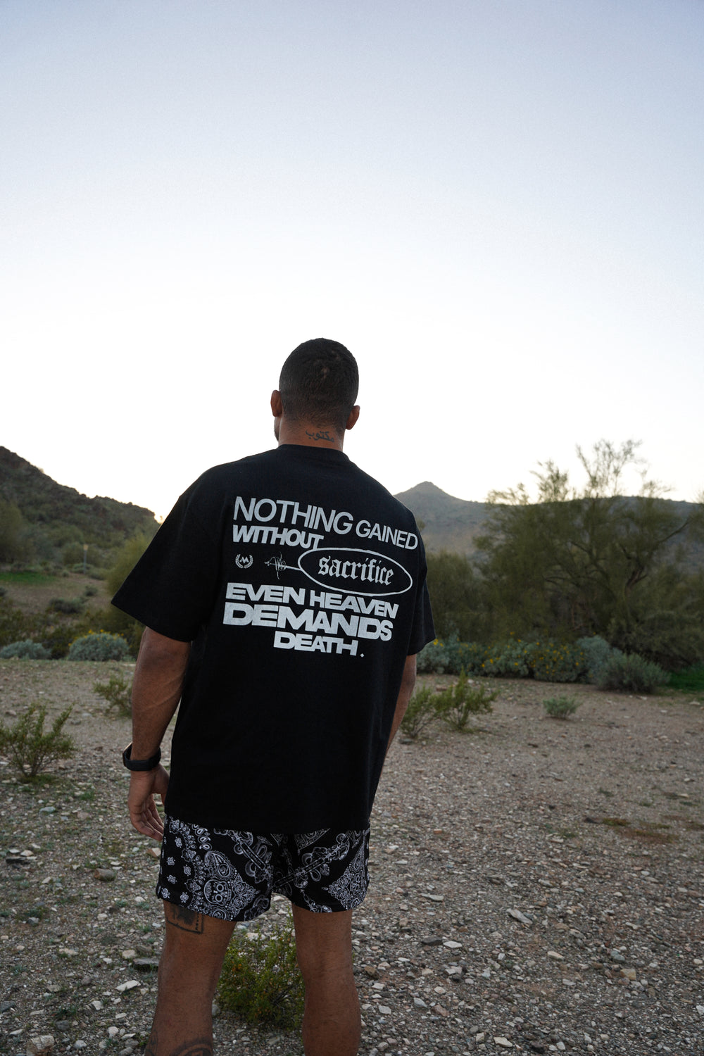 SACRIFICE TEE - BLACK