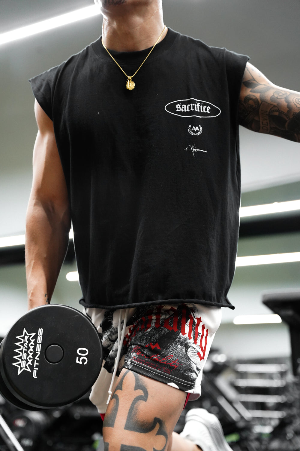 SACRIFICE TEE - BLACK