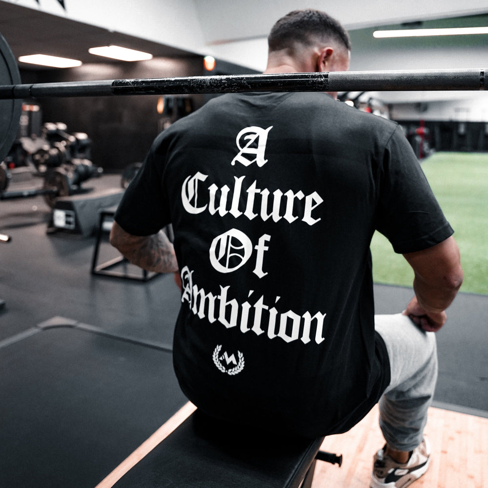 'CULTURE OF AMBITION' WORDMARK TEE