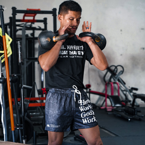 GOD'S WORK SHORTS - FLORAL