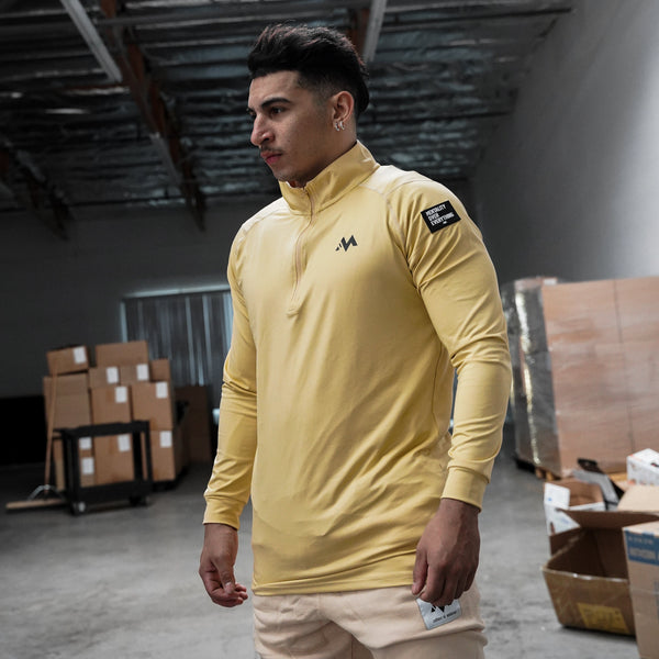 ACTIVE 1/4 Zip - Sunbeam Yellow