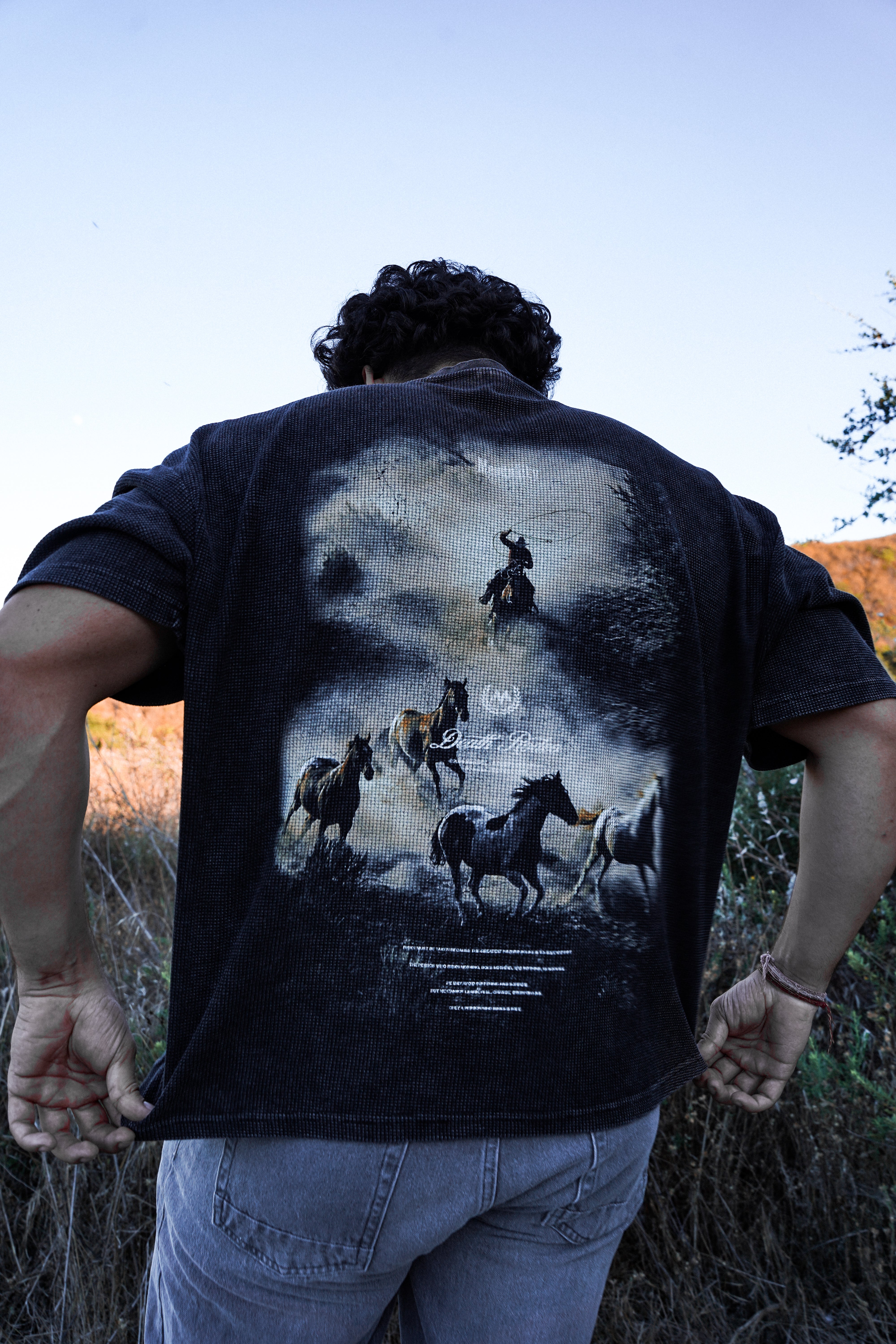 DEATH RODEO VINTAGE WAFFLE TEE