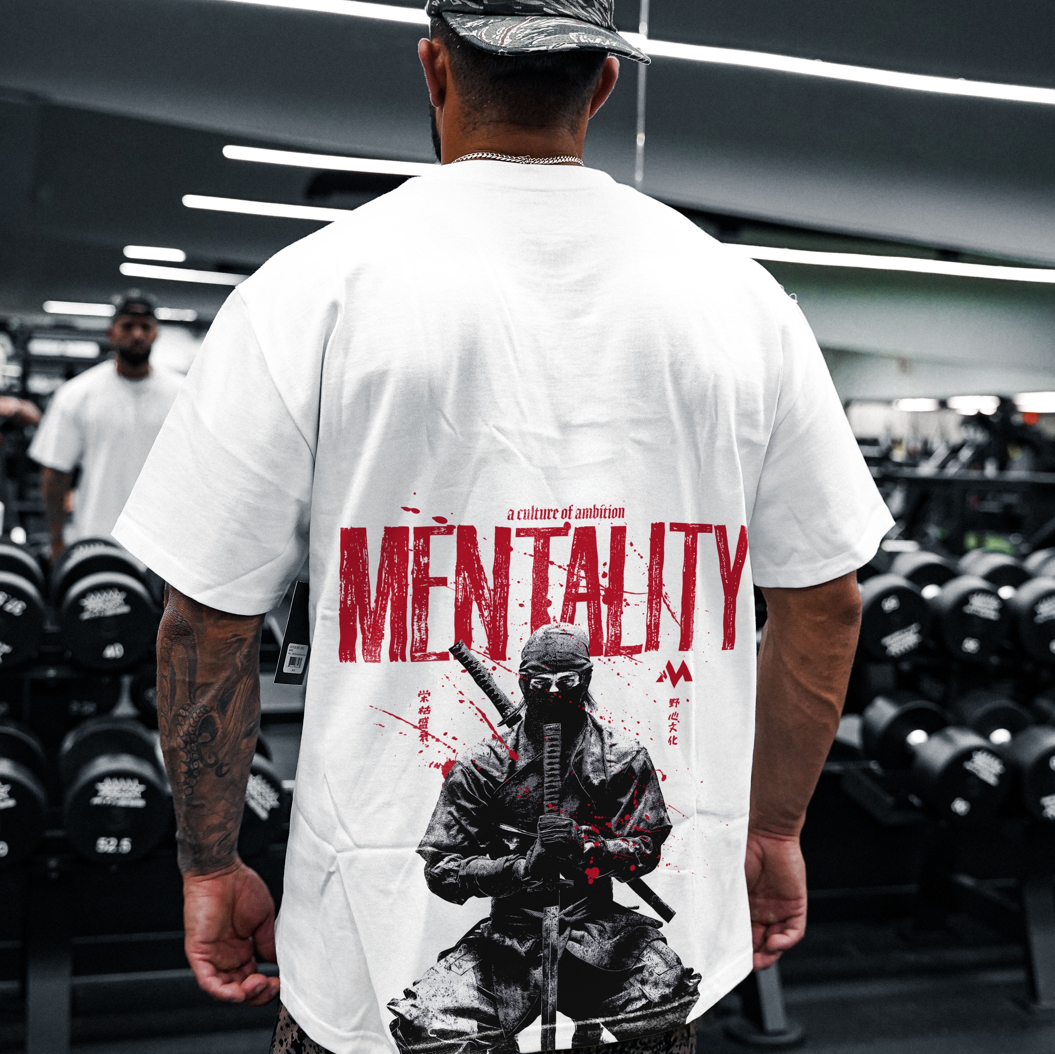 NINJA MENTALITY TEE - WHITE