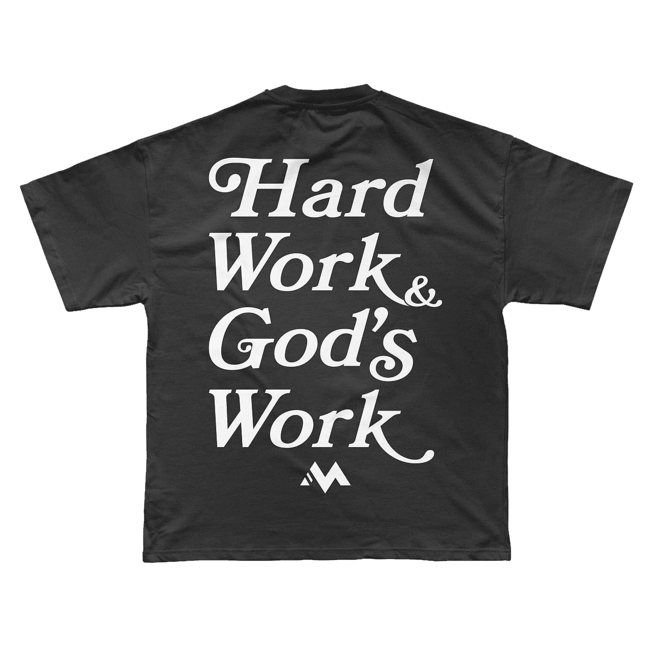 'HARD WORK & GOD'S WORK' TEE - VINTAGE