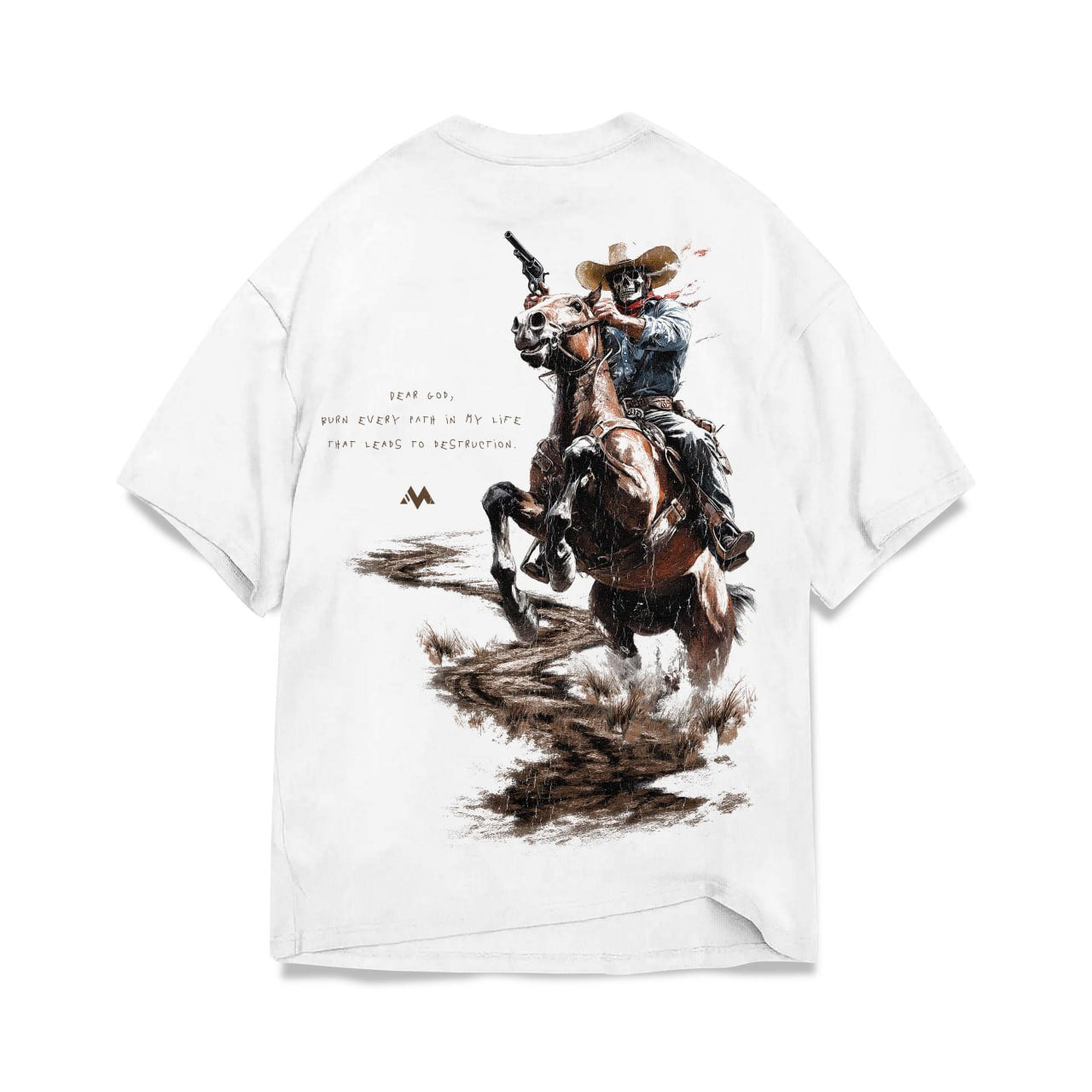 DEATH RODEO TEE - WHITE