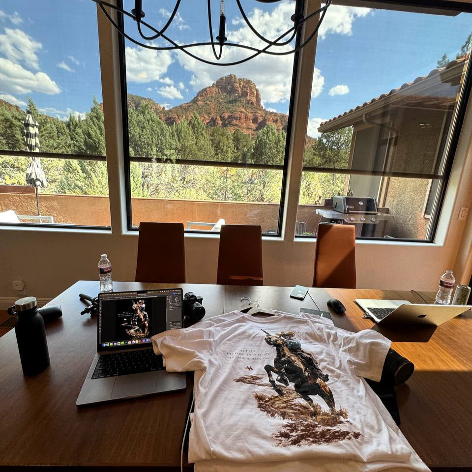 DEATH RODEO TEE - WHITE