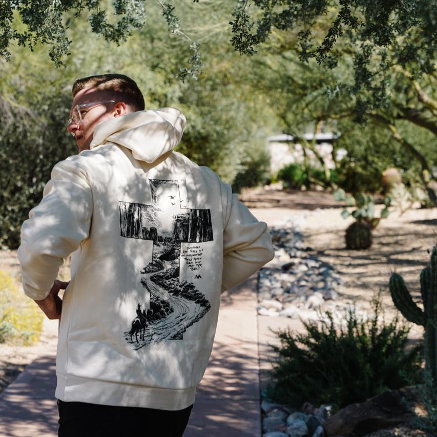 PARADISE TRAIL HOODIE - CREAM
