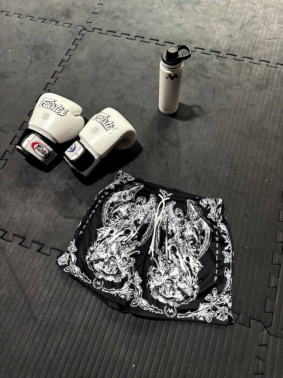 ST.MICHAEL WHITE/BLACK SHORTS REVERSIBLE