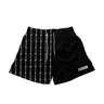 CROSS MESH SHORTS BLACK