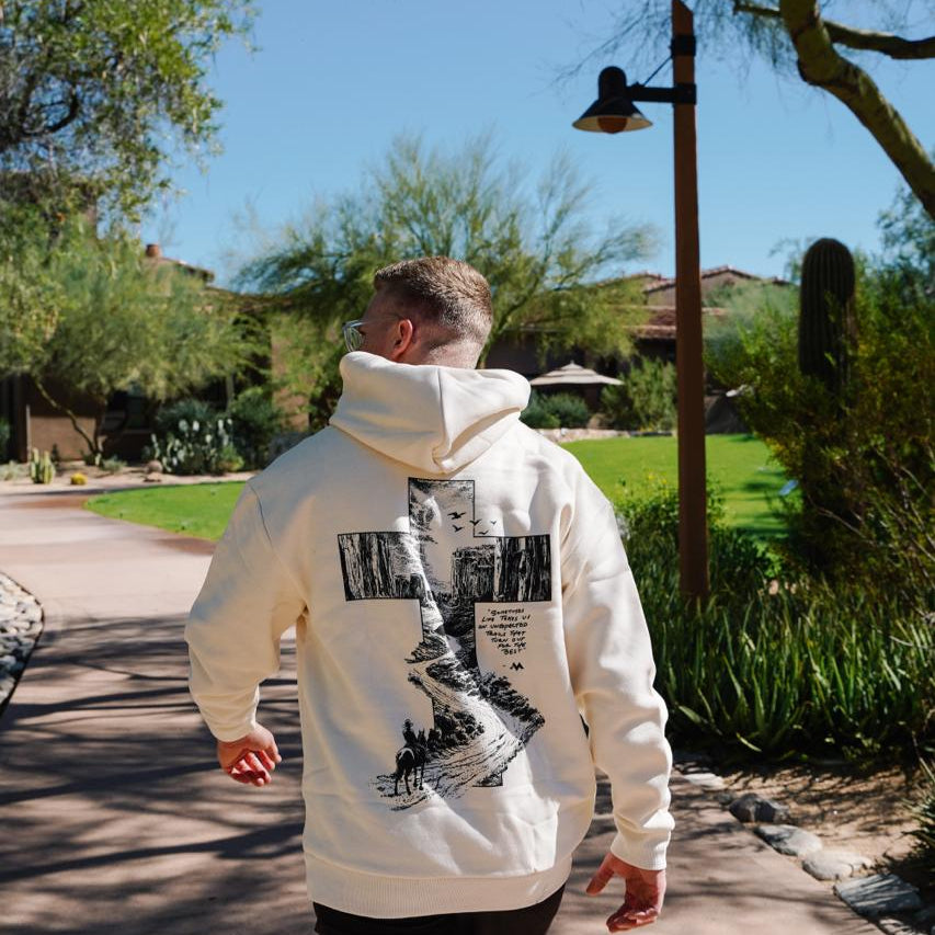 PARADISE TRAIL HOODIE - CREAM