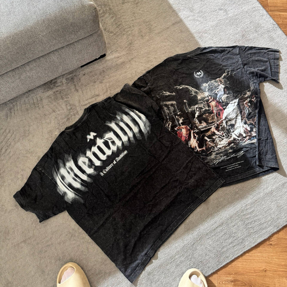MENTALITY BLUR - VINTAGE TEE