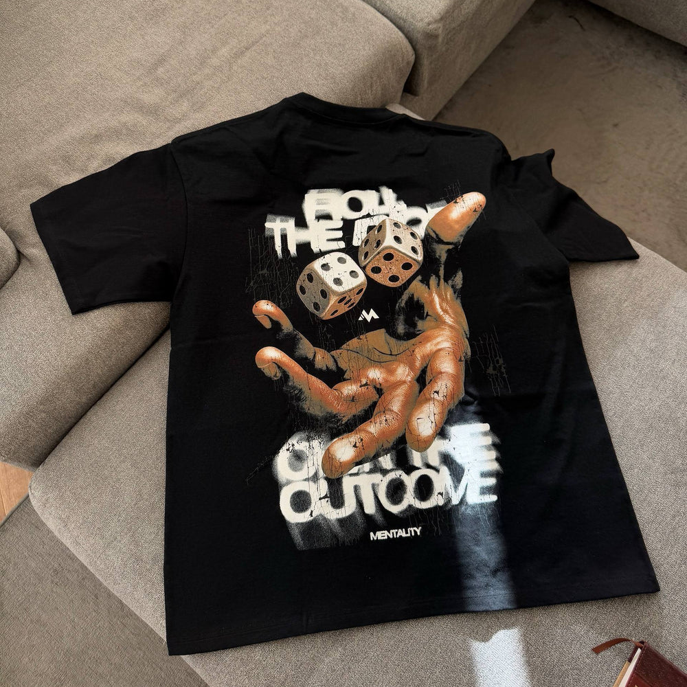 ROLL THE DICE TEE - BLACK