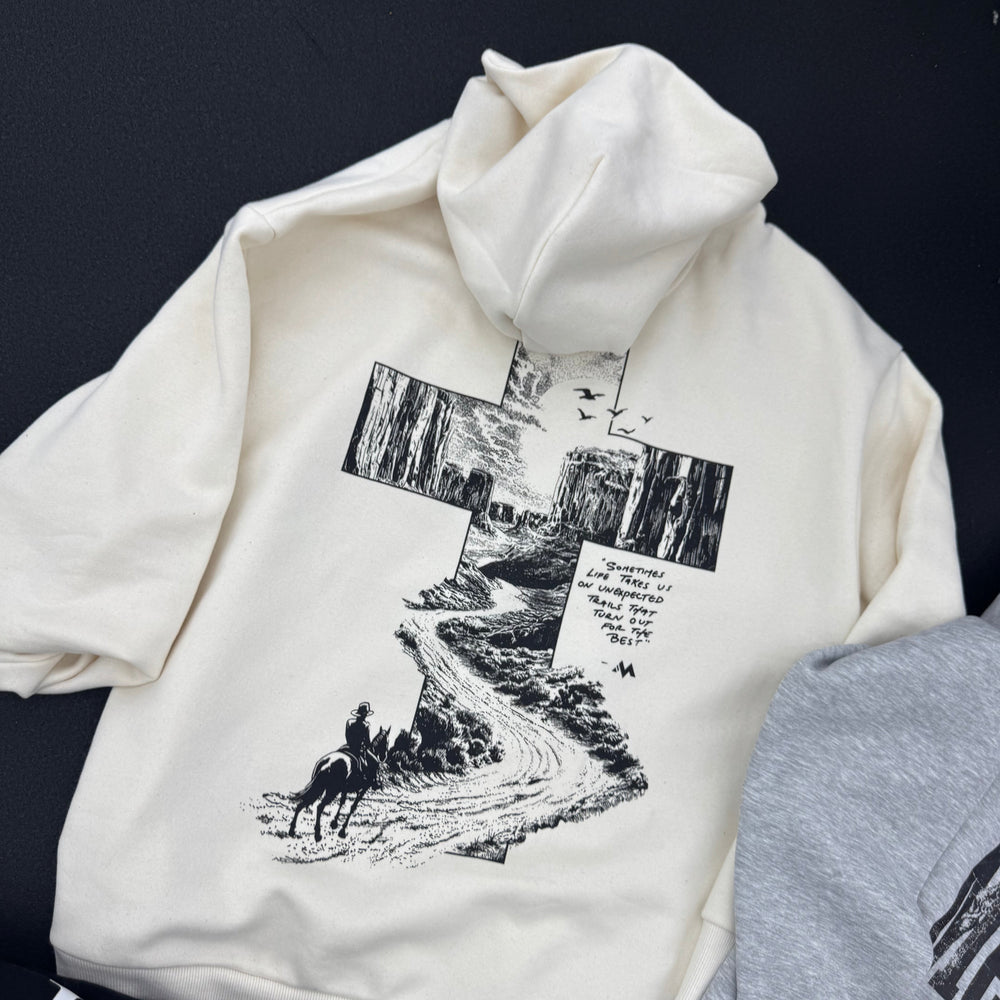PARADISE TRAIL HOODIE - CREAM
