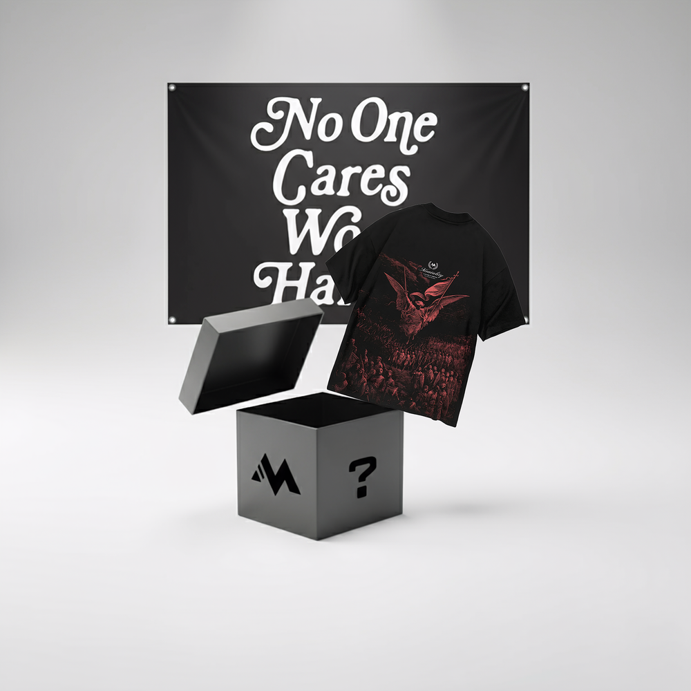 Black Mystery Box Flag