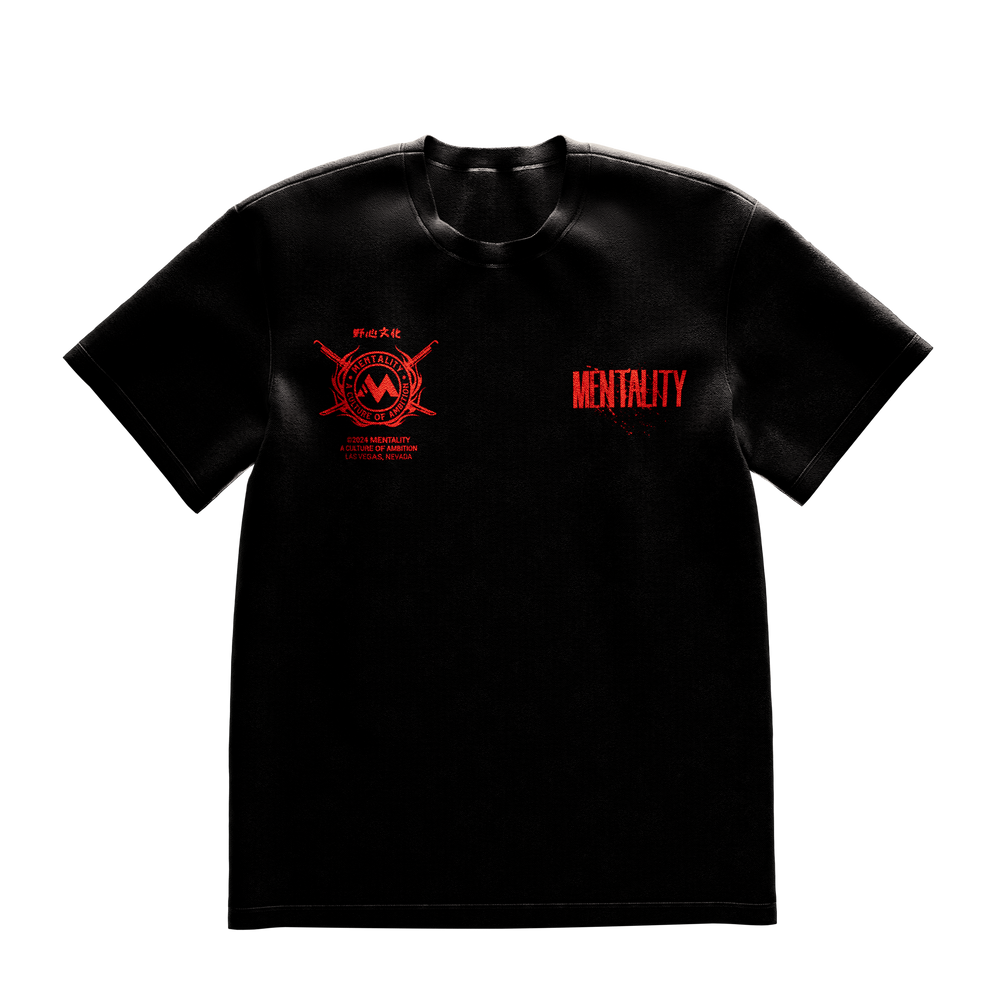 NINJA MENTALITY TEE - BLACK