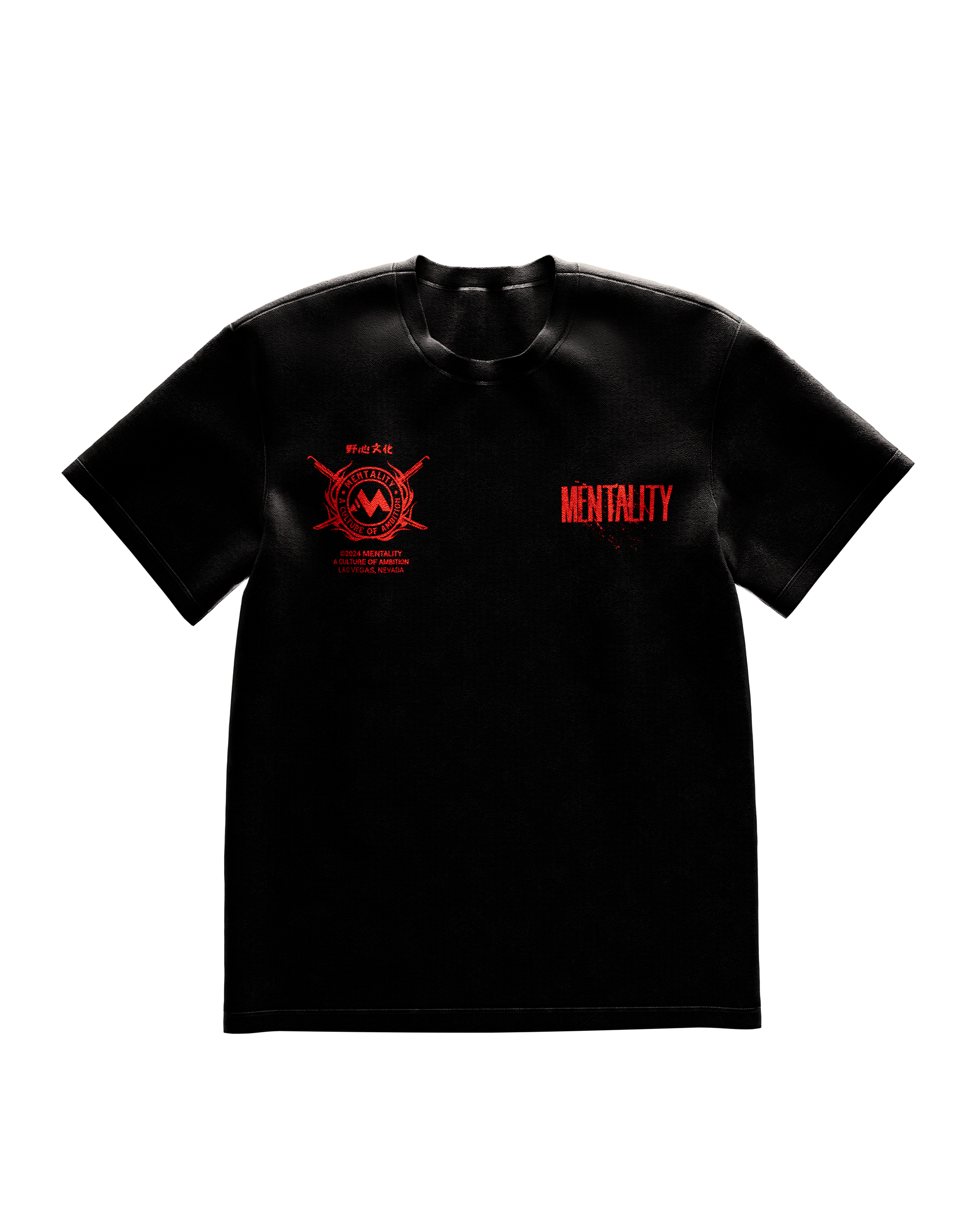 NINJA MENTALITY TEE - BLACK