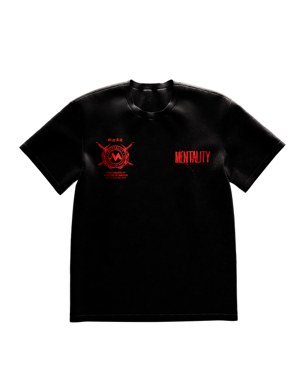 NINJA MENTALITY TEE - BLACK