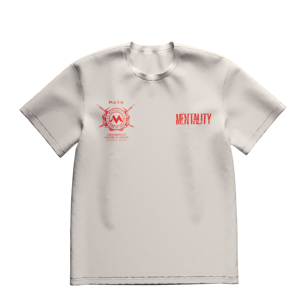 NINJA MENTALITY TEE - WHITE