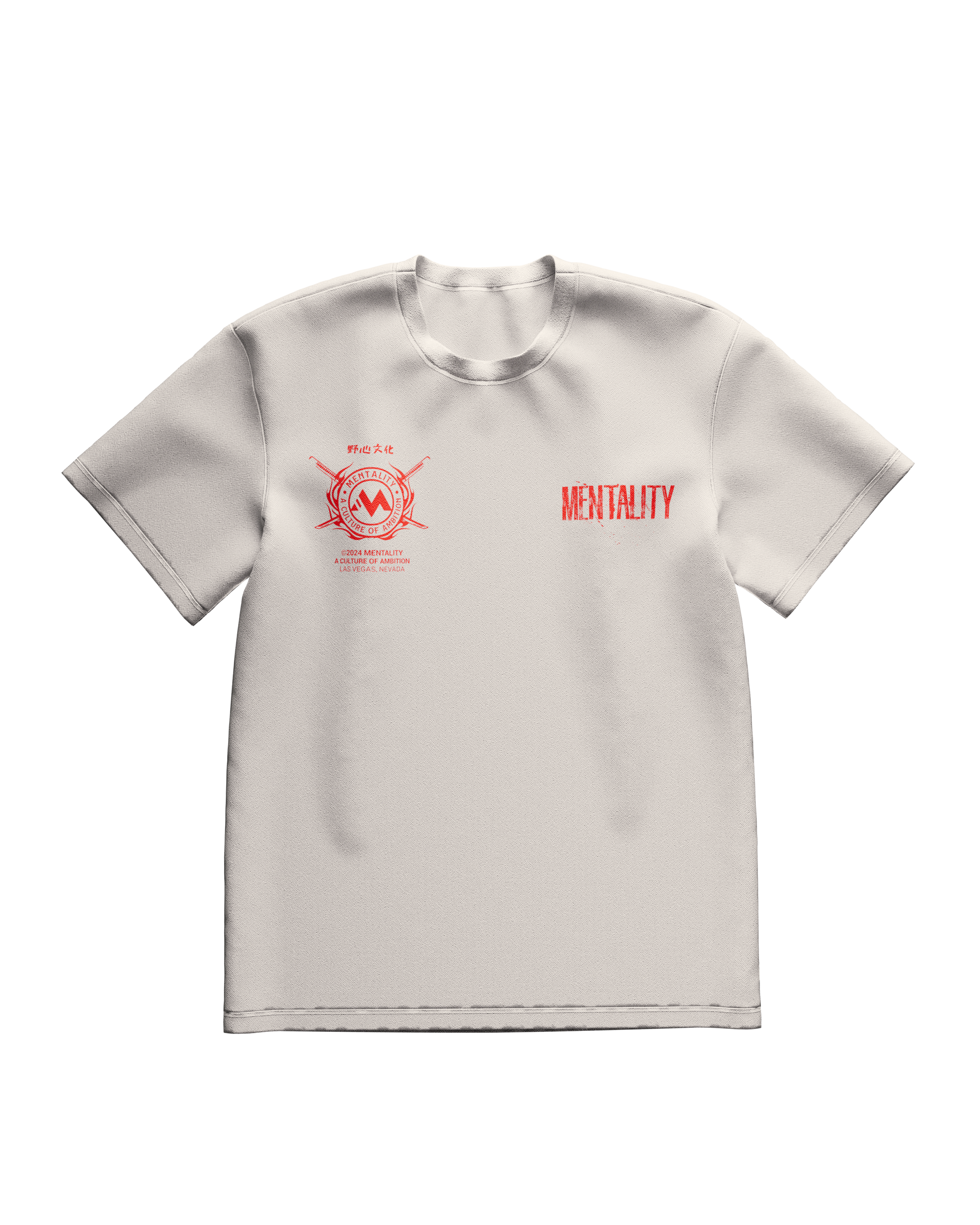 NINJA MENTALITY TEE - WHITE