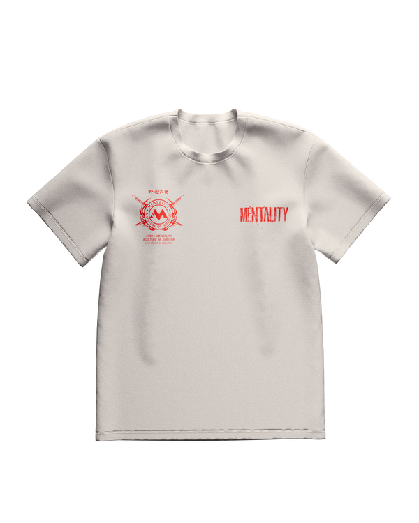 NINJA MENTALITY TEE - WHITE