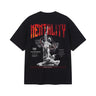 ST. MICHAEL 'THE BATTLE' TEE - BLACK
