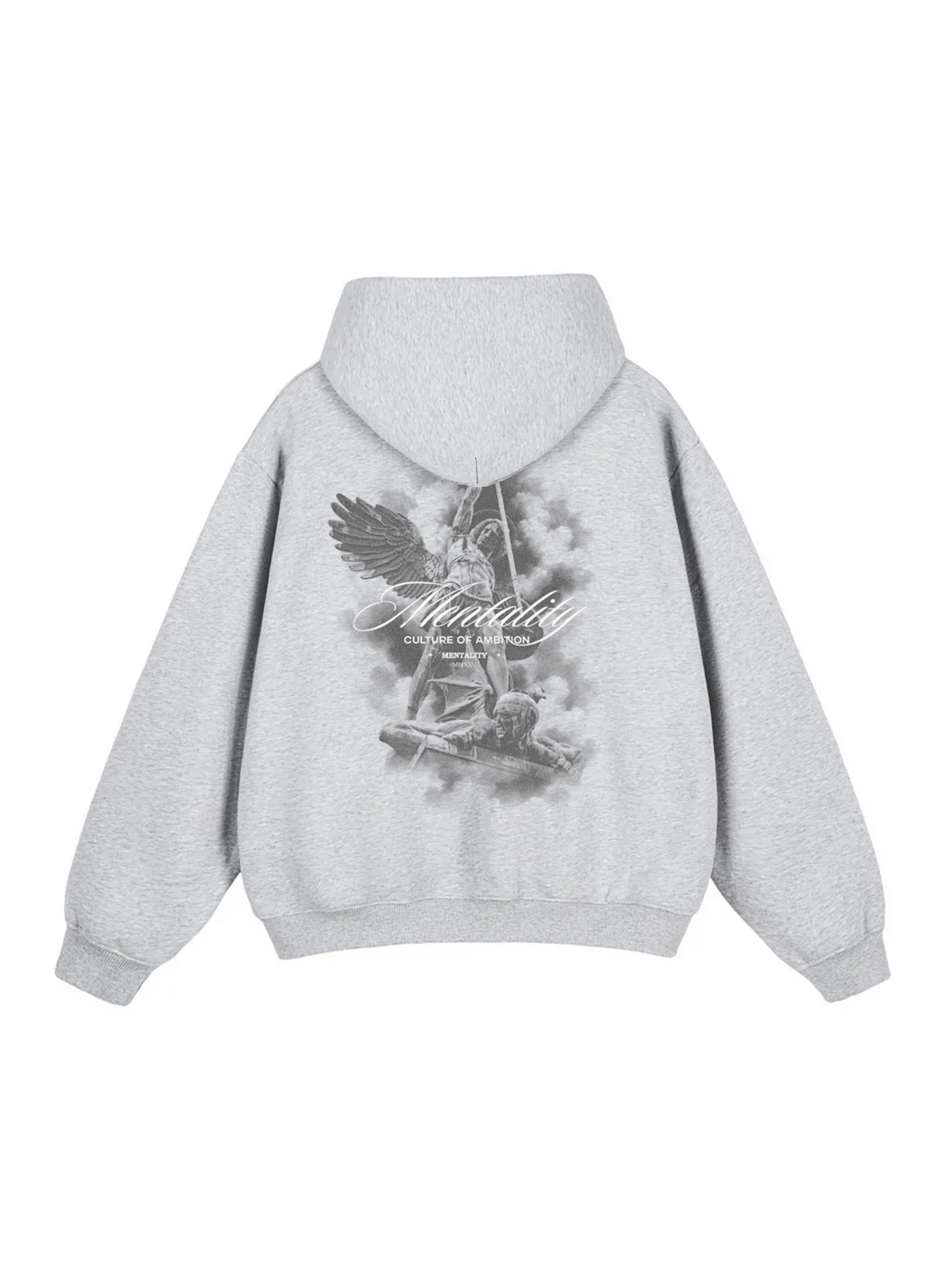 'ST.MICHAEL' TRAINING HOODIE - GRAY