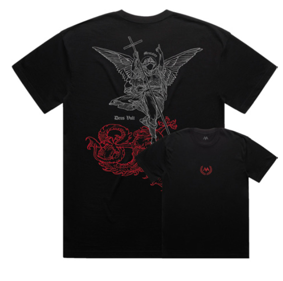 DRAGON SLAYER TEE - BLACK