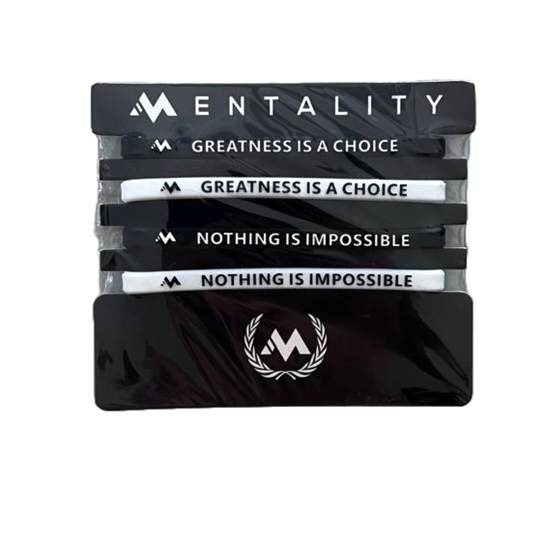 GREATNESS IS A CHOICE - BRACELET PACK