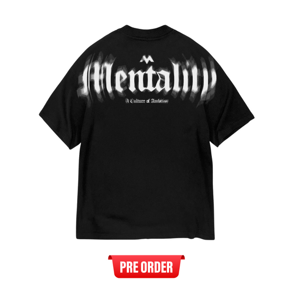 MENTALITY BLUR - VINTAGE TEE