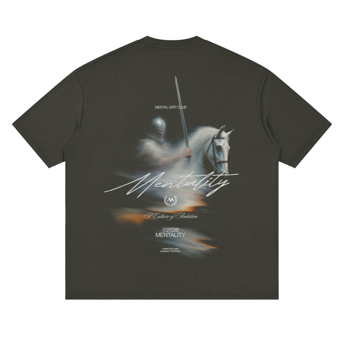 FORTUNE GRAY TEE
