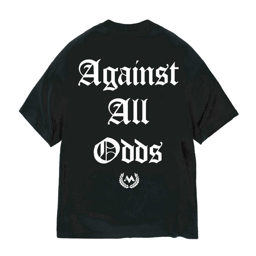 'AGAINST ALL ODDS' WORDMARK TEE