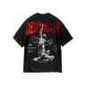 ST. MICHAEL 'THE BATTLE' TEE - BLACK
